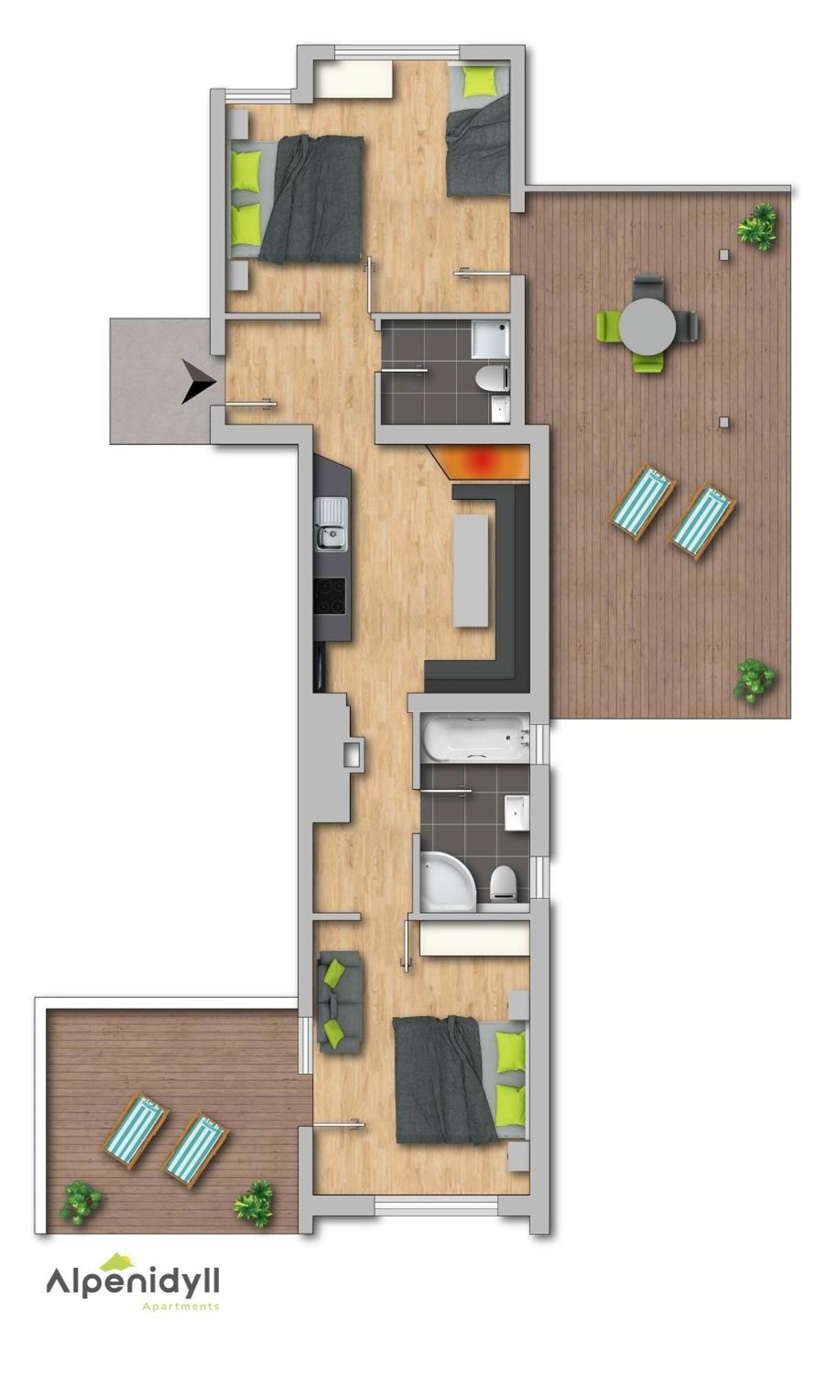 Bergidyll 5 By Alpenidyll Apartments رامساو أم داتشستين المظهر الخارجي الصورة